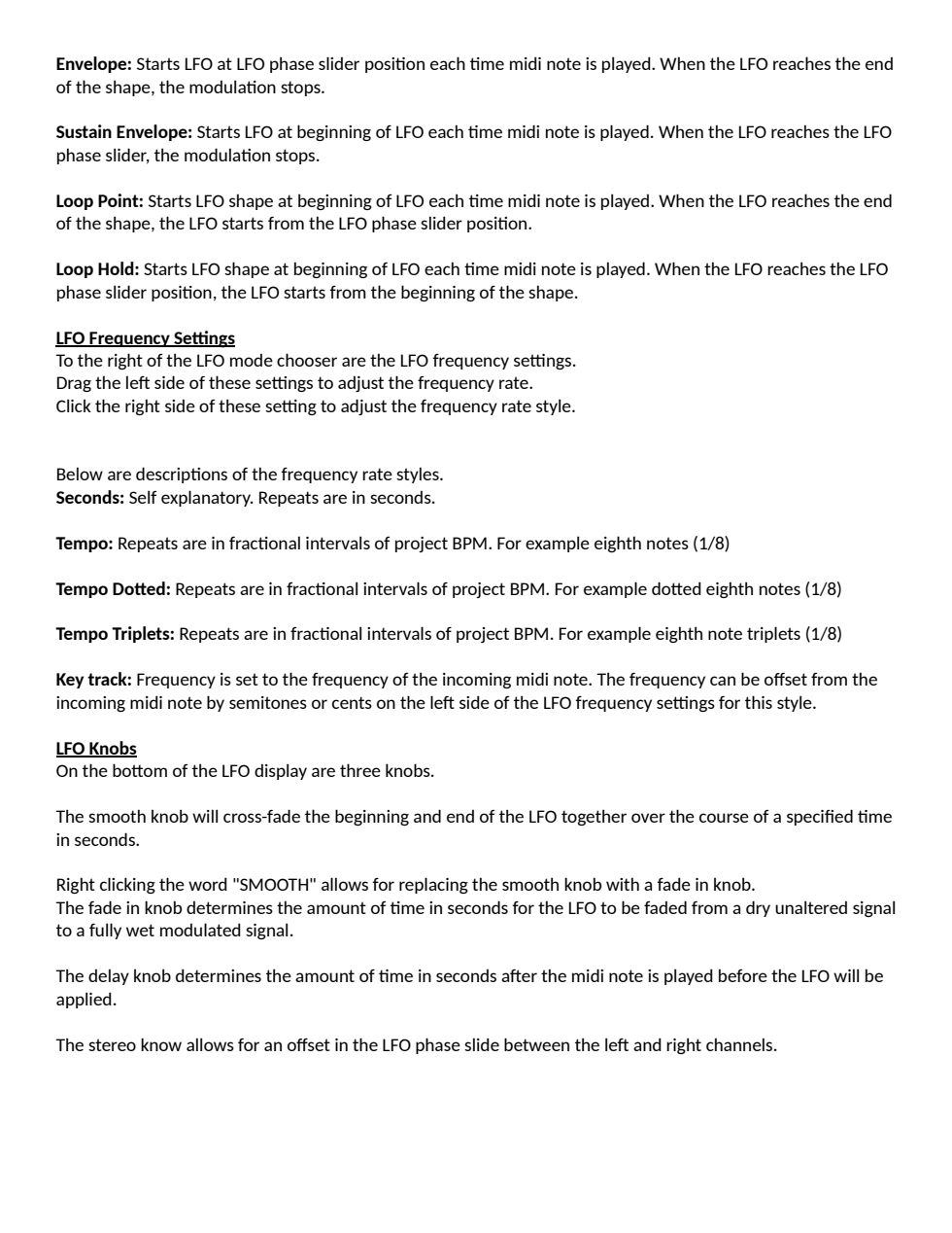 M20: User manual / Page 20