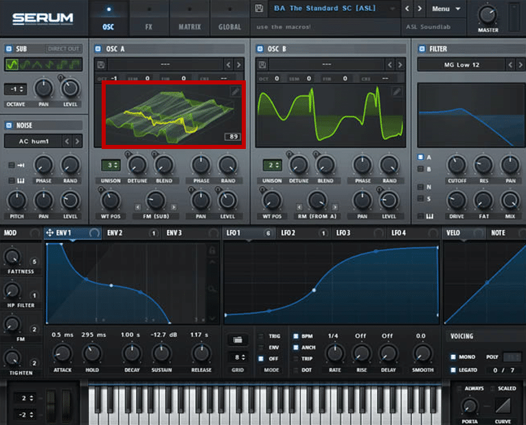 F05: A wavetable in Serum