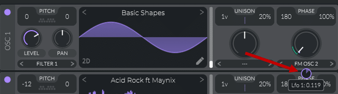 F24: enabling FM modulation in Vital
