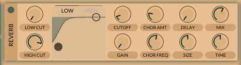 T34: Vital synth reverb unit