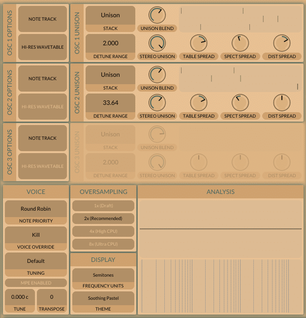 T38: Vital advanced settings