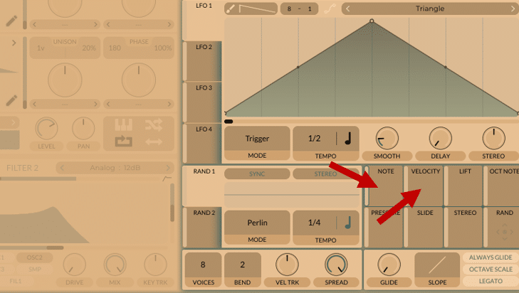T49: Note tracking and velocity tracking