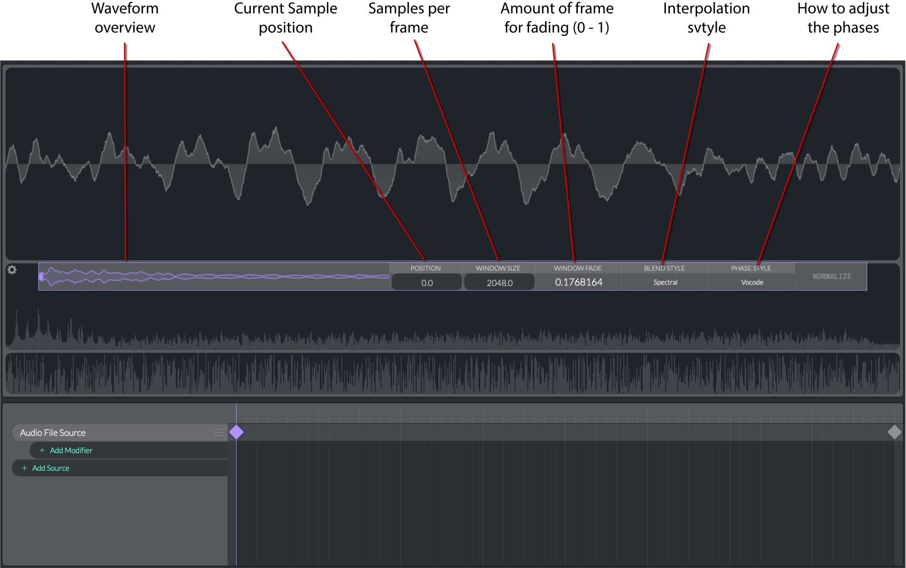 V24: Audio File Source Editor